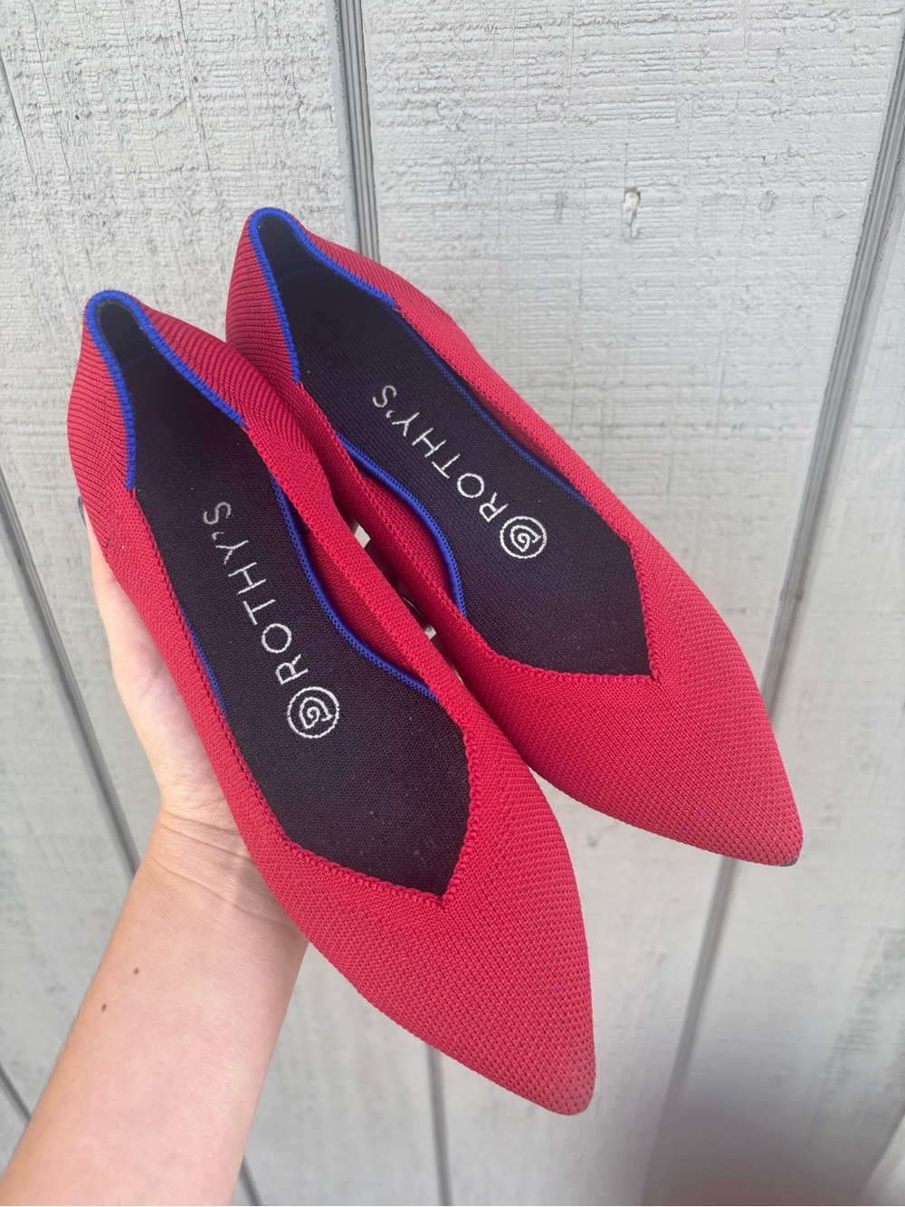 Rothy’s The Point Flats Ted Size 7